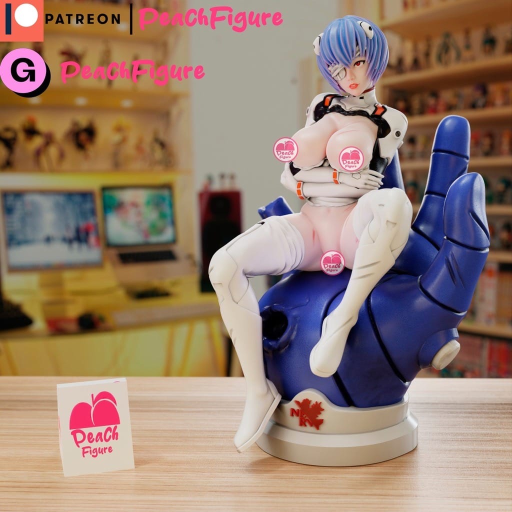 P站图纸印象馆 Peach Figure 新世纪福音战士 绫波丽 Peach Figure 新世纪福音战士 绫波丽