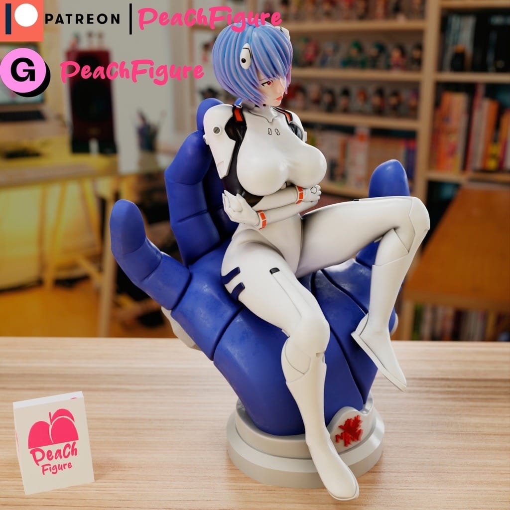 P站图纸印象馆 Peach Figure 新世纪福音战士 绫波丽 Peach Figure 新世纪福音战士 绫波丽