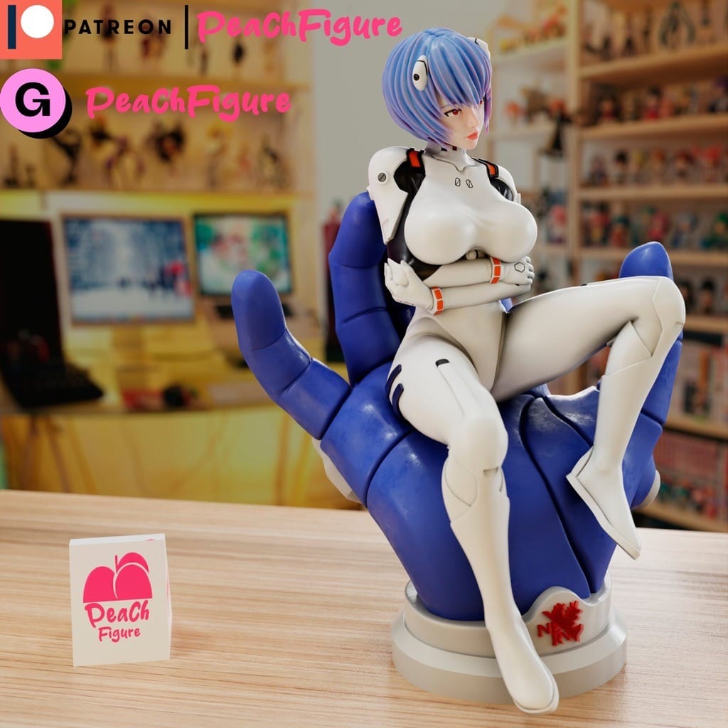 P站图纸印象馆 Peach Figure 新世纪福音战士 绫波丽 Peach Figure 新世纪福音战士 绫波丽