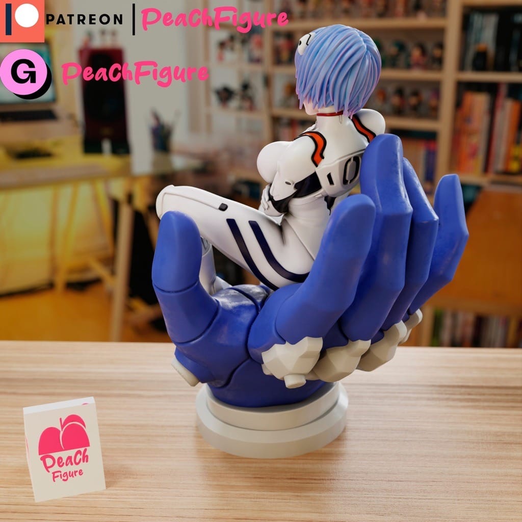 P站图纸印象馆 Peach Figure 新世纪福音战士 绫波丽 Peach Figure 新世纪福音战士 绫波丽