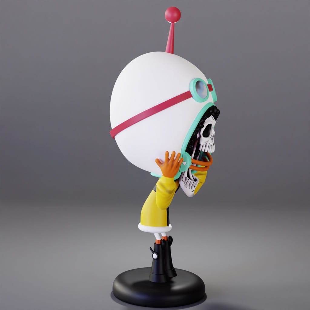 P站图纸印象馆 海贼王 布鲁克 海贼王 布鲁克