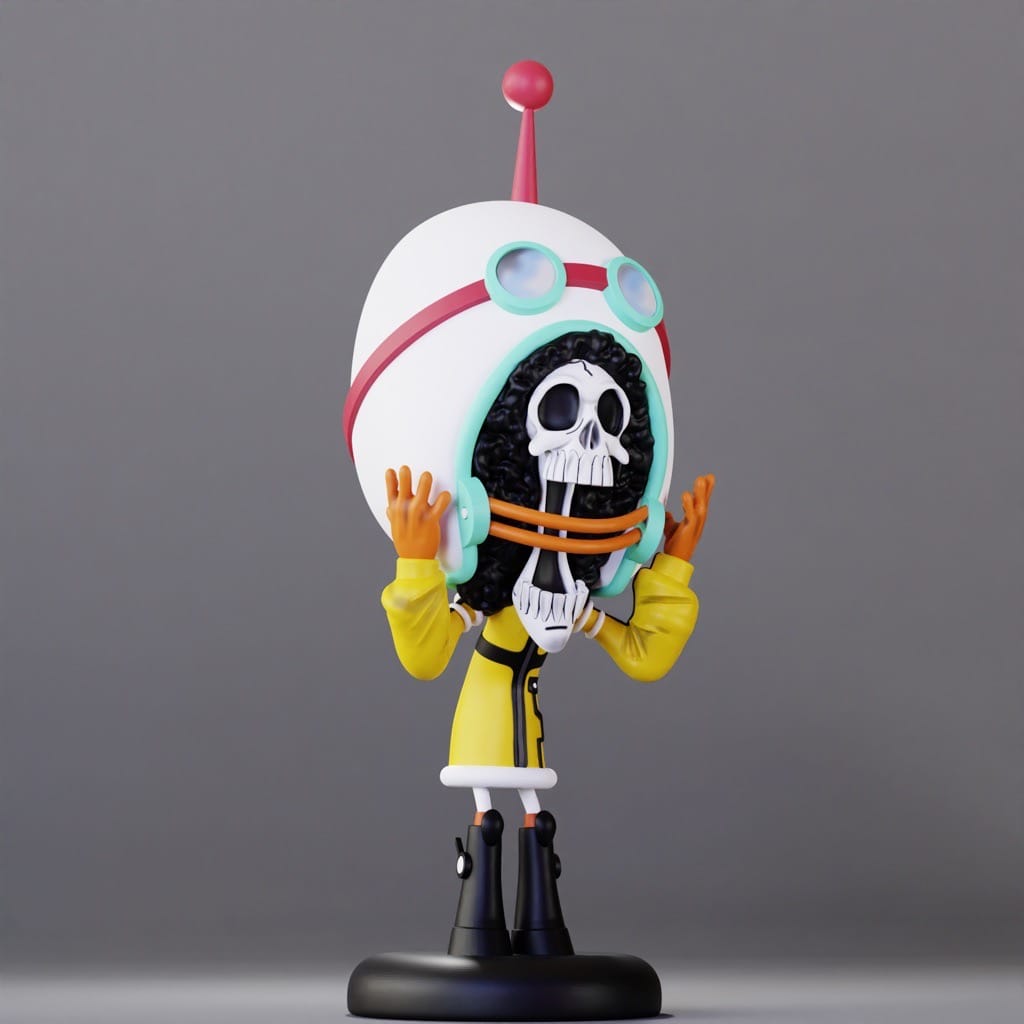 P站图纸印象馆 海贼王 布鲁克 海贼王 布鲁克