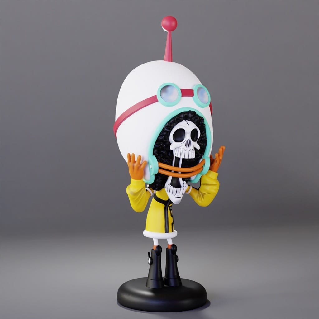 P站图纸印象馆 海贼王 布鲁克 海贼王 布鲁克