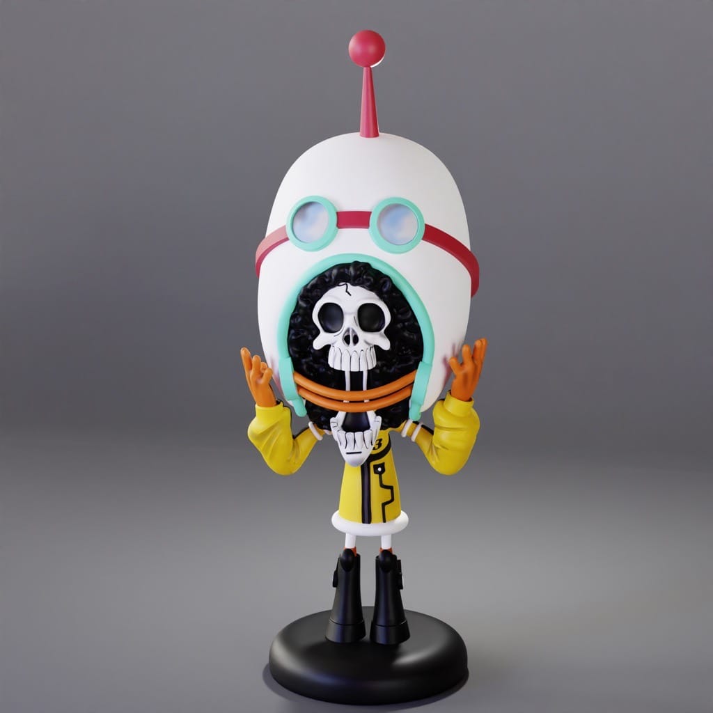 P站图纸印象馆 海贼王 布鲁克 海贼王 布鲁克