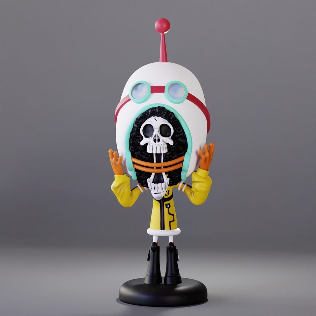 P站图纸印象馆 海贼王 布鲁克 海贼王 布鲁克