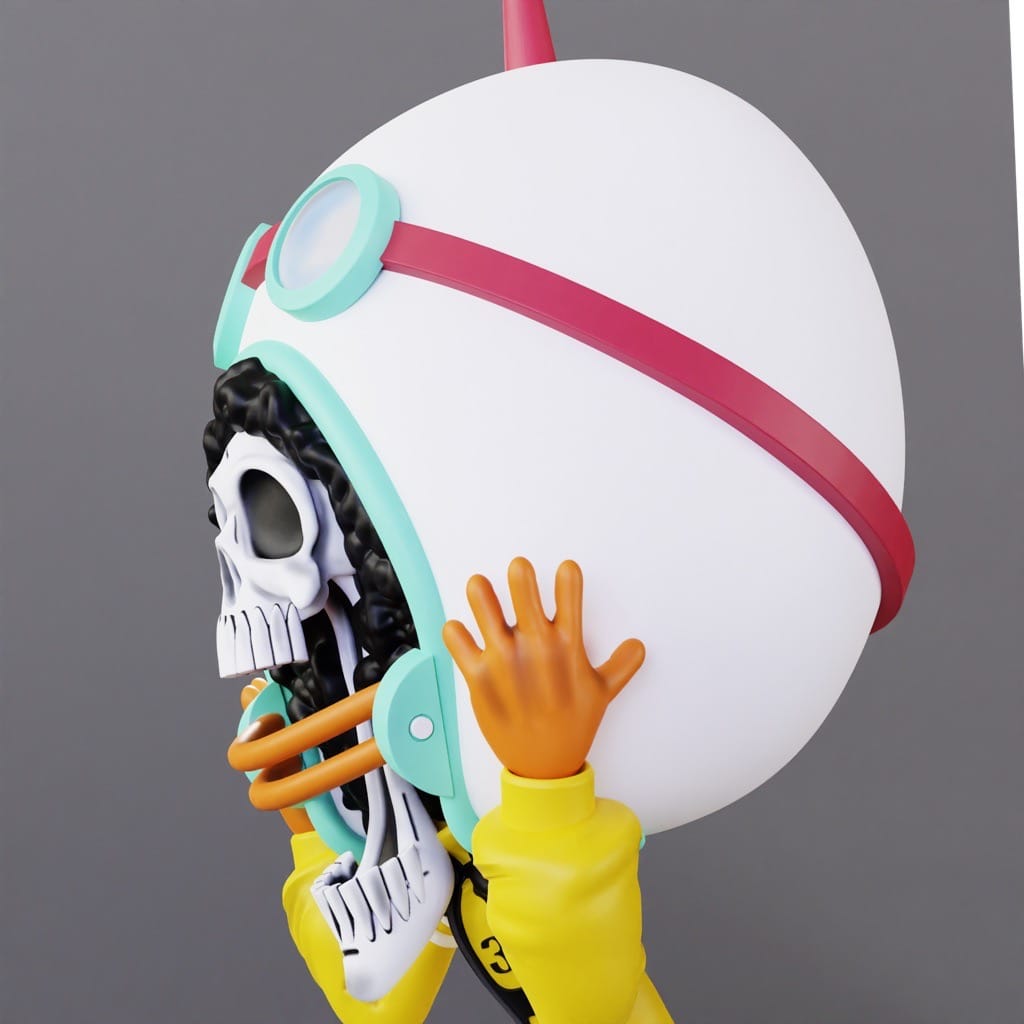 P站图纸印象馆 海贼王 布鲁克 海贼王 布鲁克