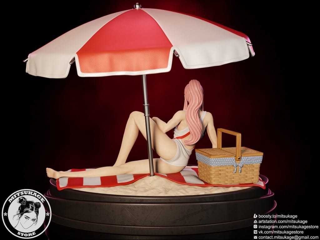 P站图纸印象馆 沙滩女郎 沙滩女郎