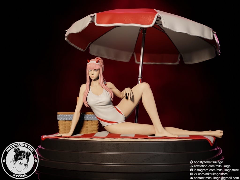 P站图纸印象馆 沙滩女郎 沙滩女郎