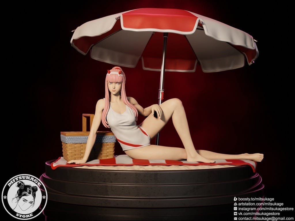 P站图纸印象馆 沙滩女郎 沙滩女郎