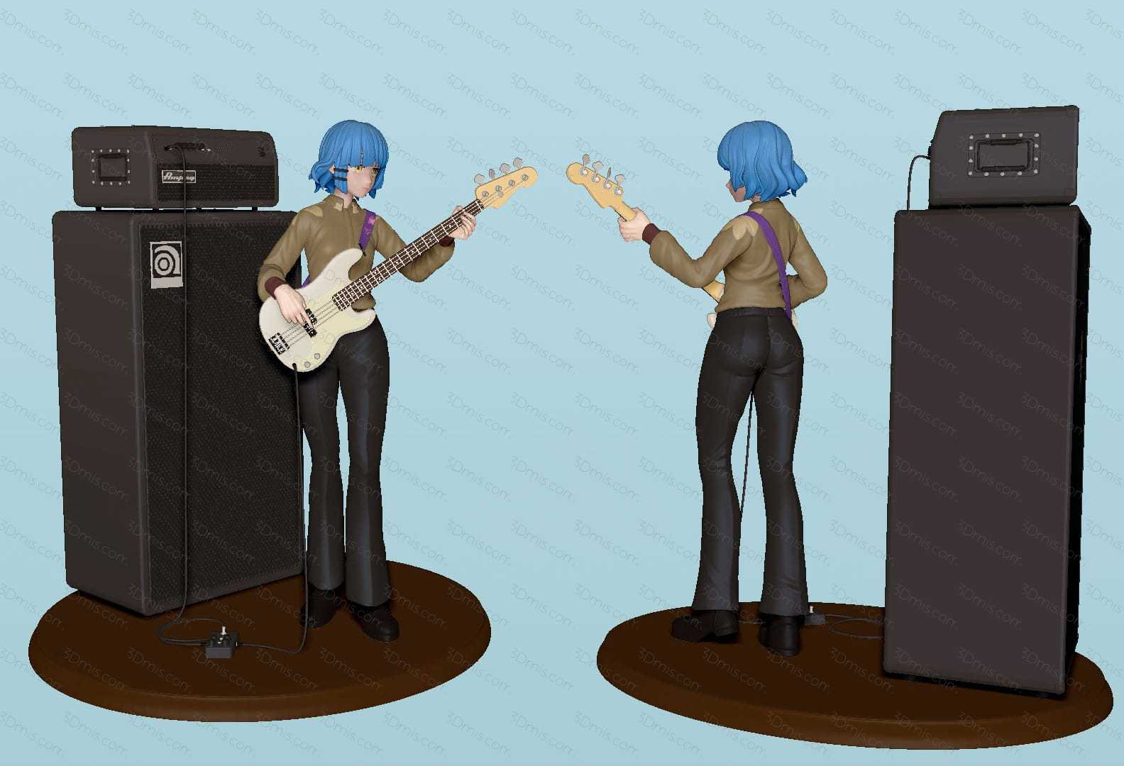 P站图纸印象馆 孤独摇滚 山田凉 孤独摇滚 山田凉