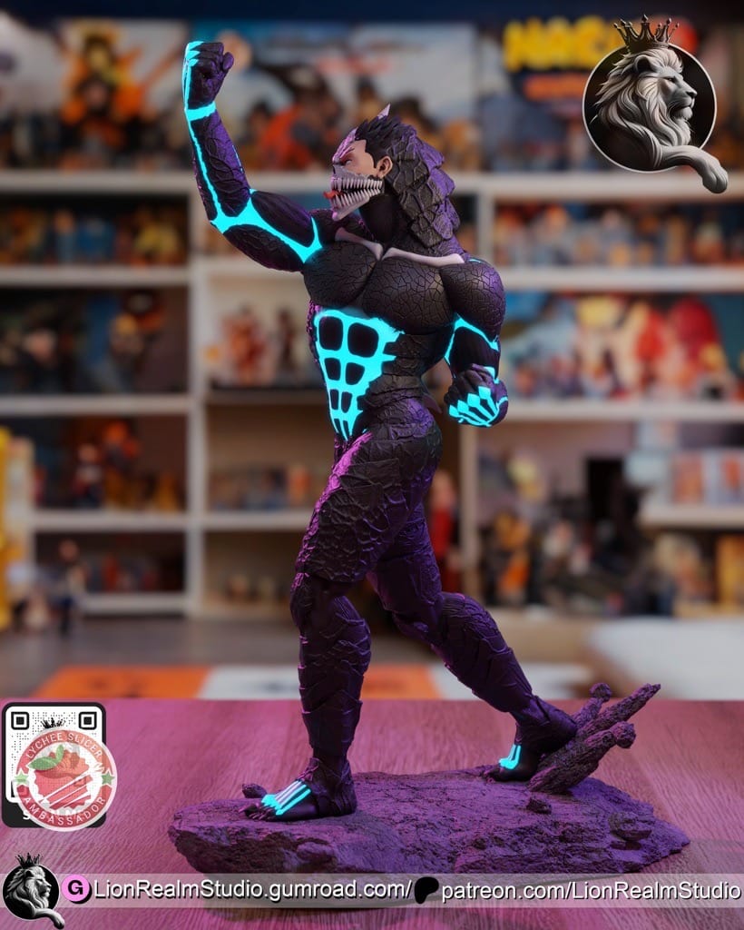 P站图纸印象馆 LionRealm 怪兽8号 日比野卡夫卡 LionRealm 怪兽8号 日比野卡夫卡