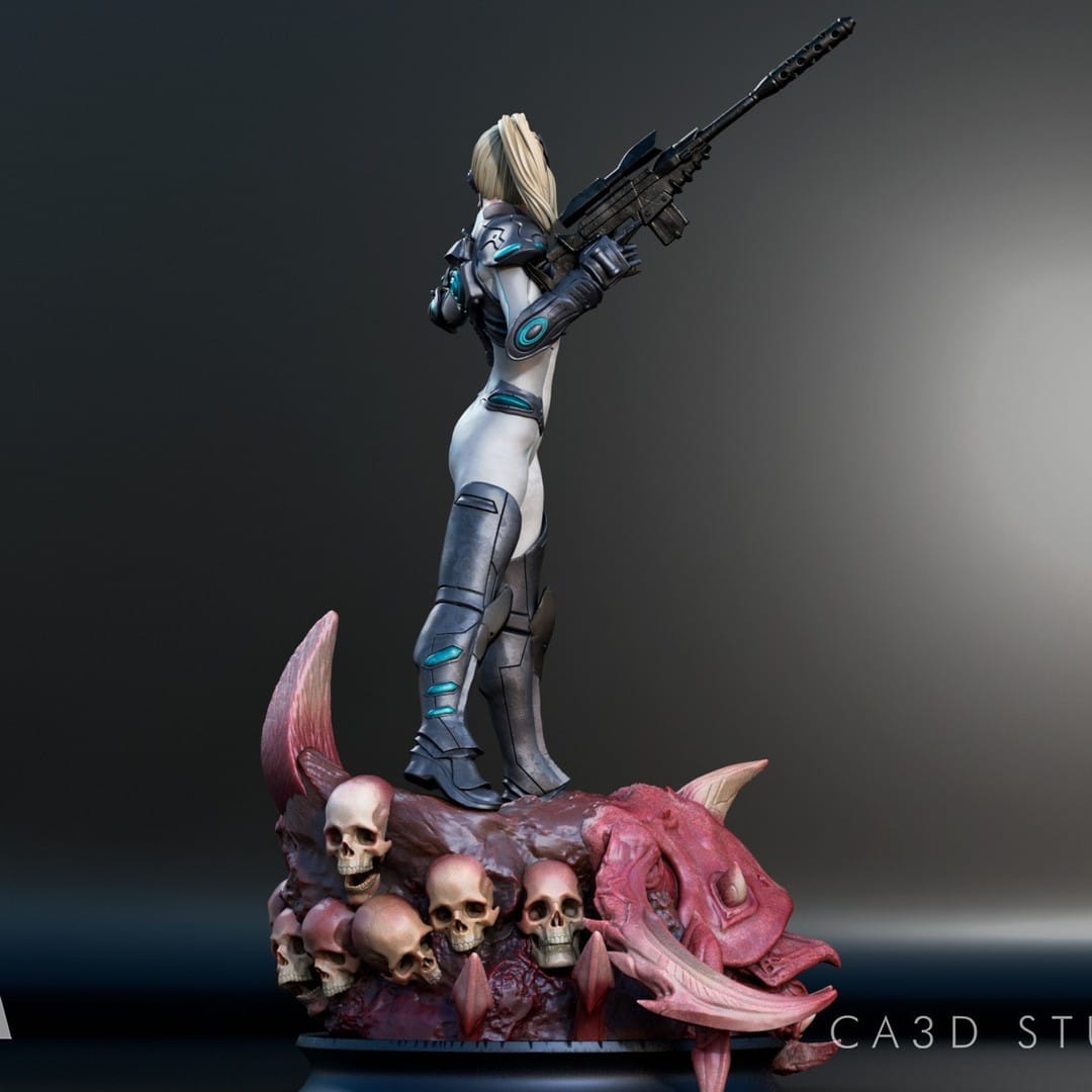 P站图纸印象馆 CA3D 星际争霸 诺娃 CA3D 星际争霸 诺娃