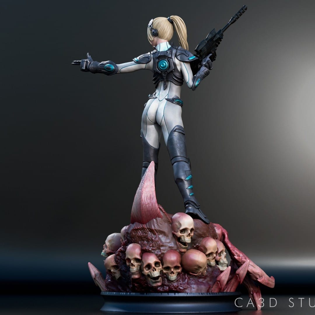 P站图纸印象馆 CA3D 星际争霸 诺娃 CA3D 星际争霸 诺娃