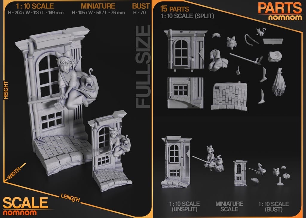 P站图纸印象馆 NomNom 魔女宅急便 琪琪 NomNom 魔女宅急便 琪琪