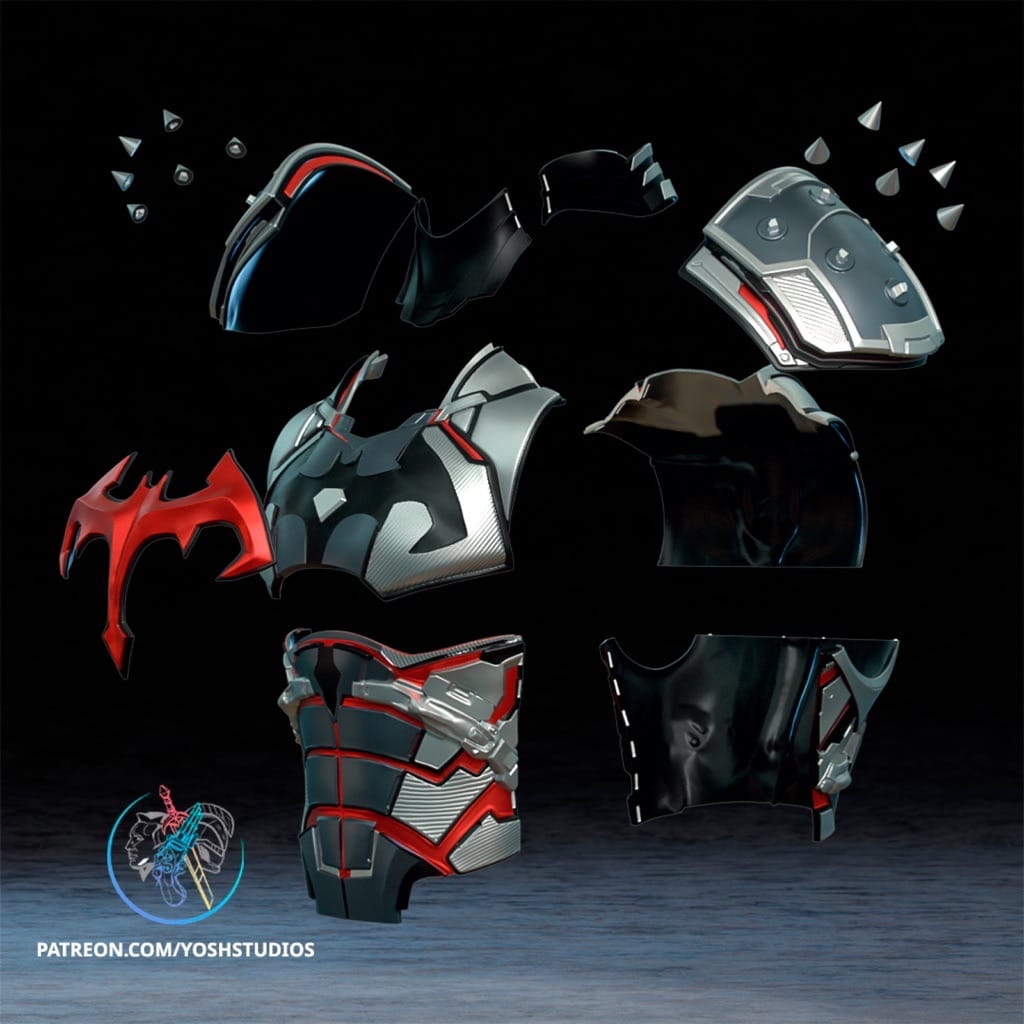 P站图纸印象馆 Yosh 蝙蝠侠的究极装甲 Yosh 蝙蝠侠的究极装甲