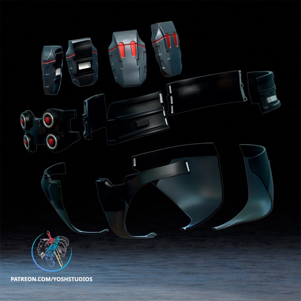 P站图纸印象馆 Yosh 蝙蝠侠的究极装甲 Yosh 蝙蝠侠的究极装甲