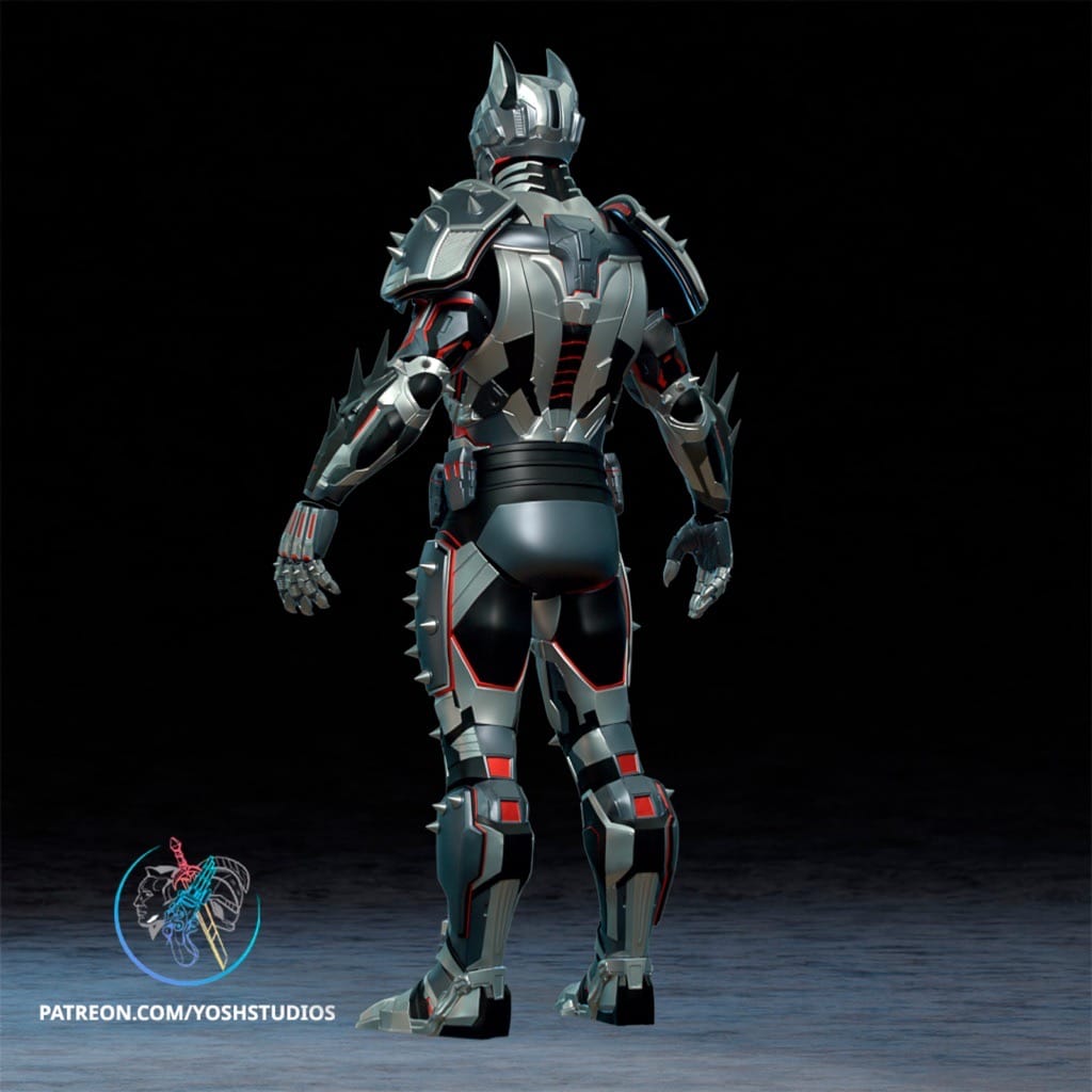 P站图纸印象馆 Yosh 蝙蝠侠的究极装甲 Yosh 蝙蝠侠的究极装甲