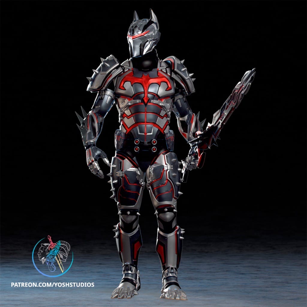 P站图纸印象馆 Yosh 蝙蝠侠的究极装甲 Yosh 蝙蝠侠的究极装甲