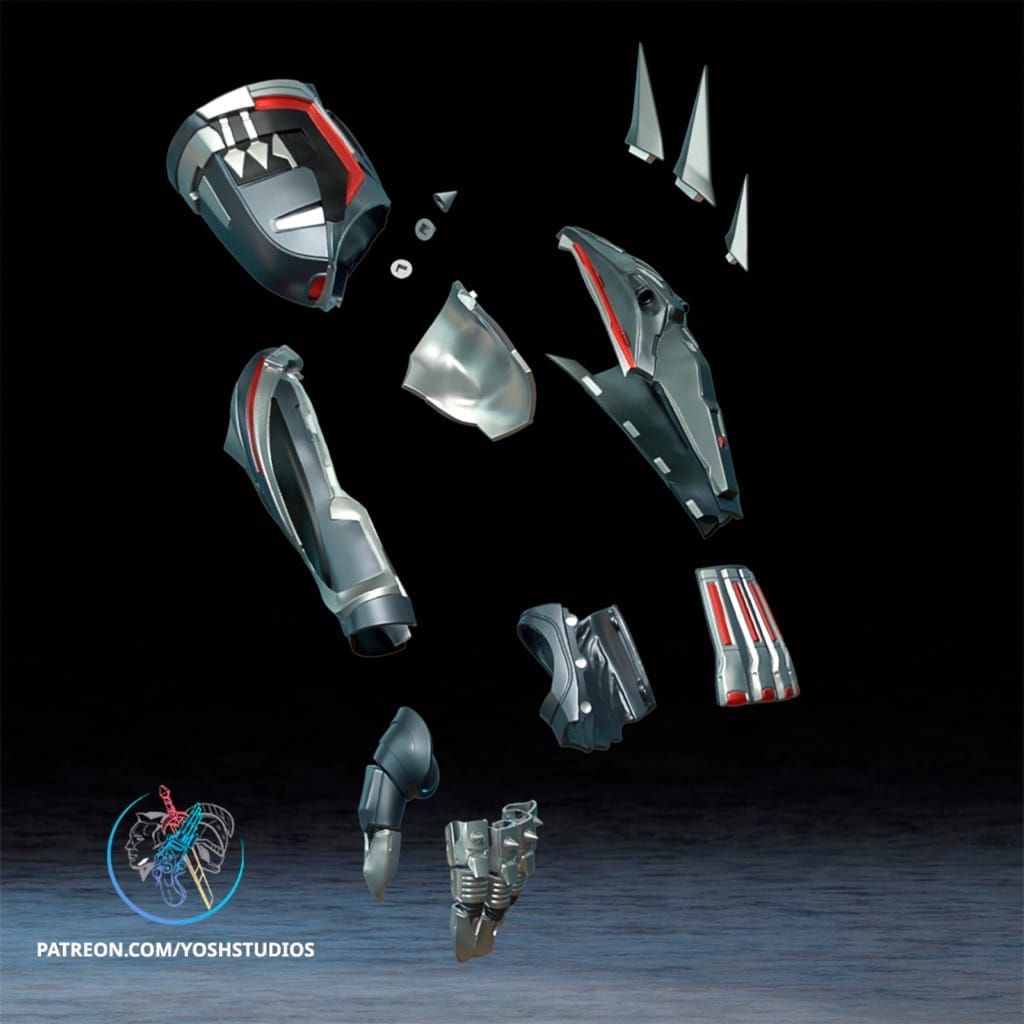 P站图纸印象馆 Yosh 蝙蝠侠的究极装甲 Yosh 蝙蝠侠的究极装甲