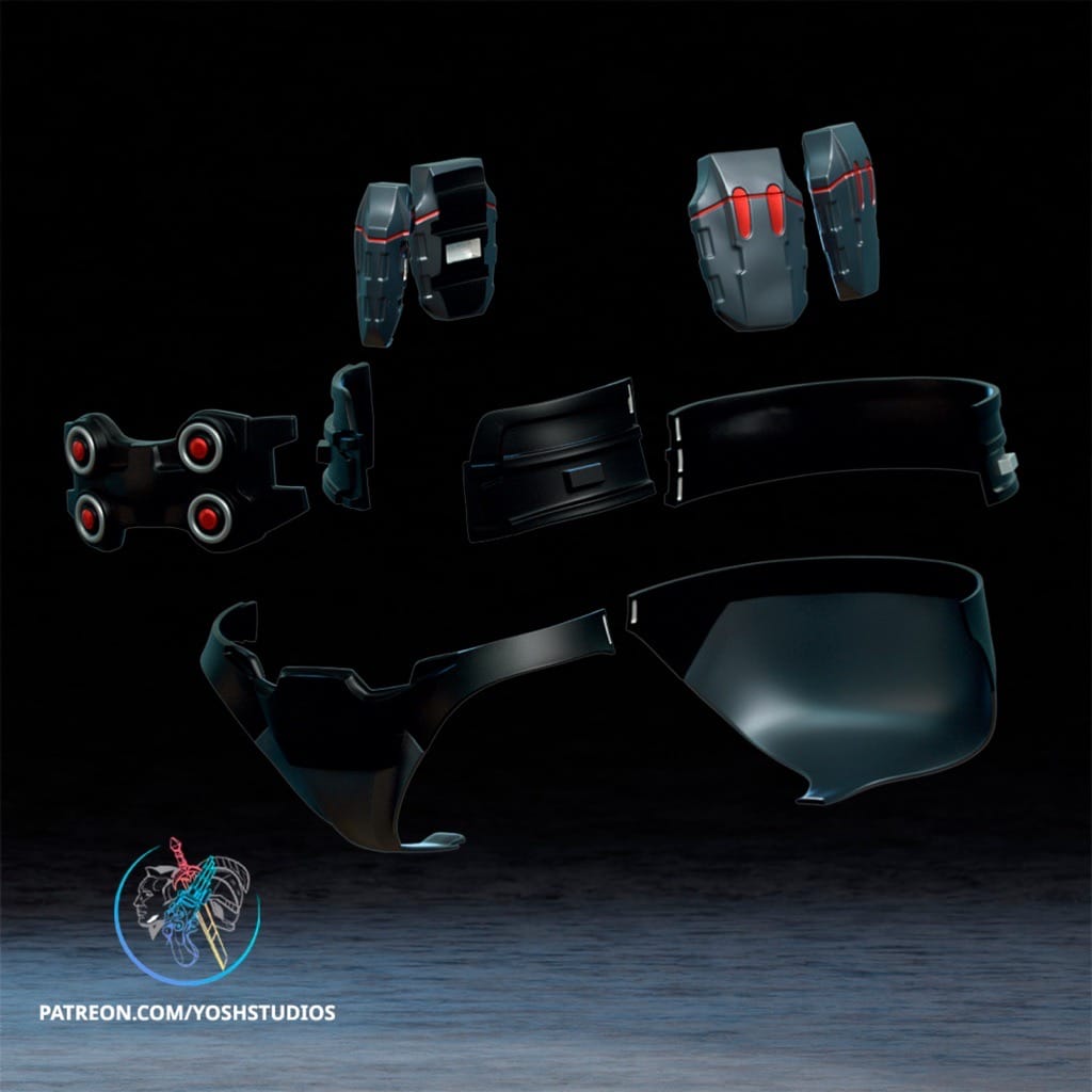 P站图纸印象馆 Yosh 蝙蝠侠的究极装甲 Yosh 蝙蝠侠的究极装甲