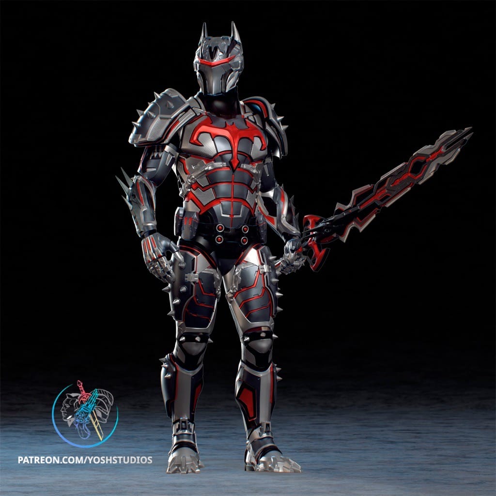 P站图纸印象馆 Yosh 蝙蝠侠的究极装甲 Yosh 蝙蝠侠的究极装甲
