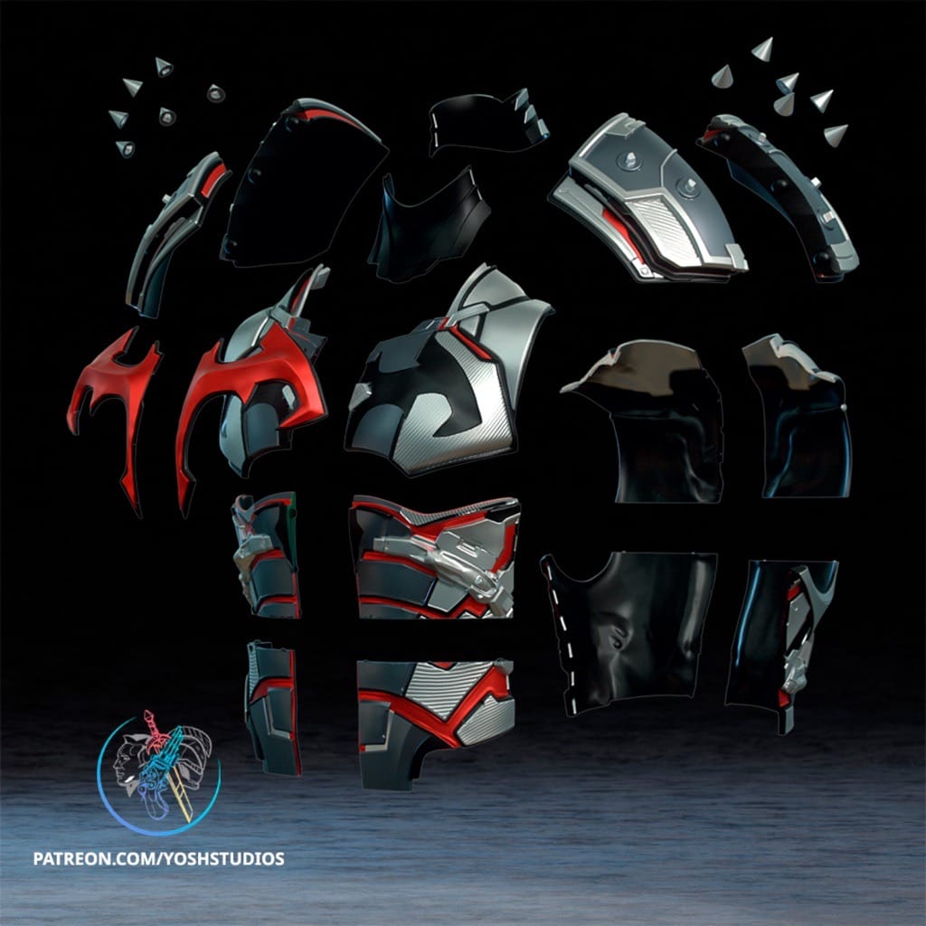 P站图纸印象馆 Yosh 蝙蝠侠的究极装甲 Yosh 蝙蝠侠的究极装甲