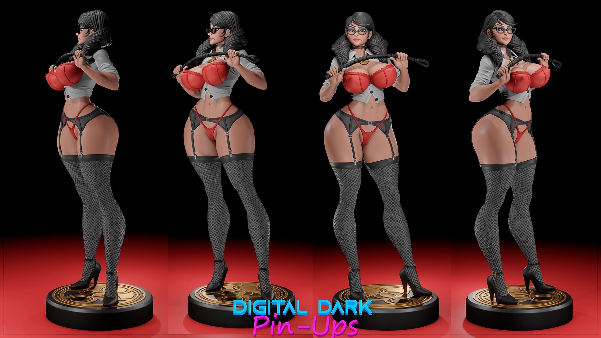 P站图纸印象馆 Digital Dark 猎天使魔女 贝优妮塔 Digital Dark 猎天使魔女 贝优妮塔