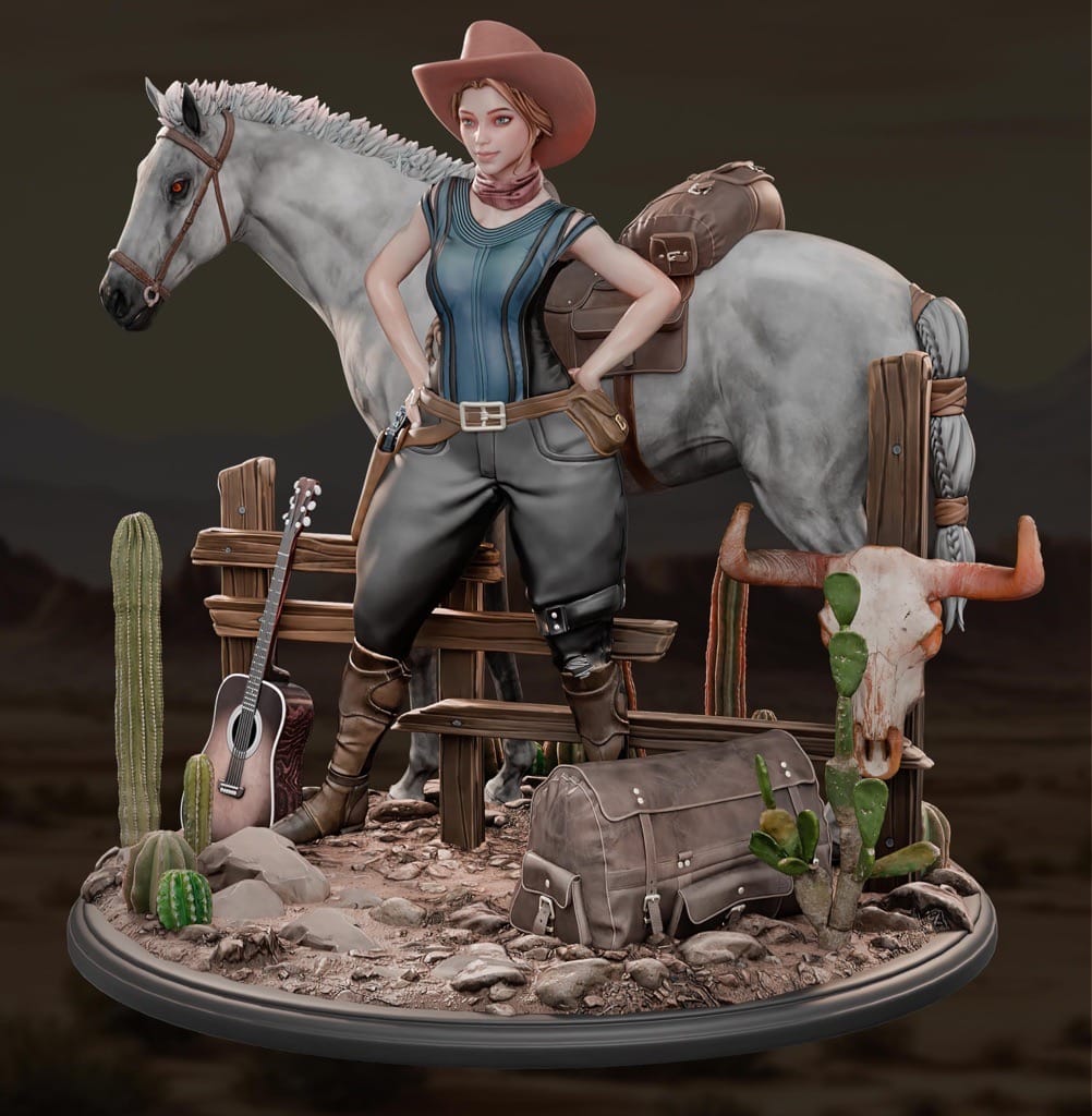 P站图纸印象馆 荒野女镖客 荒野女镖客