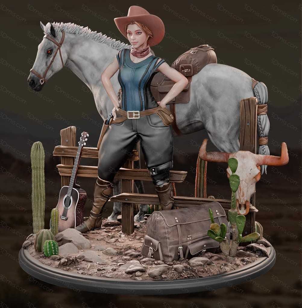 P站图纸印象馆 荒野女镖客 荒野女镖客