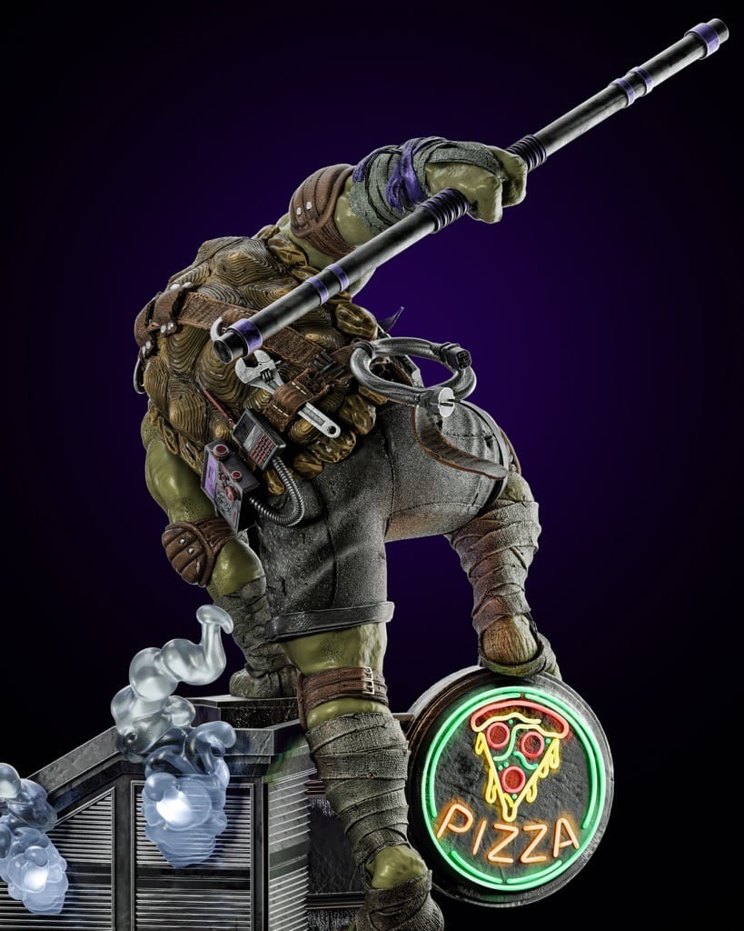 P站图纸印象馆 ZEZ STUDIOS 忍者神龟 多纳泰罗 ZEZ STUDIOS 忍者神龟 多纳泰罗