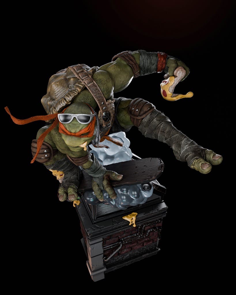 P站图纸印象馆 ZEZ STUDIOS 忍者神龟 米开朗基罗 ZEZ STUDIOS 忍者神龟 米开朗基罗