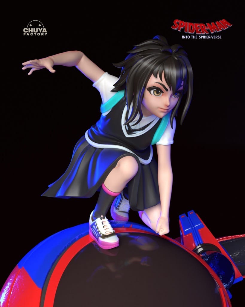 P站图纸印象馆 Chuya Factory 漫威 佩妮·帕克和蜘蛛机器人 Chuya Factory 漫威 佩妮·帕克和蜘蛛机器人