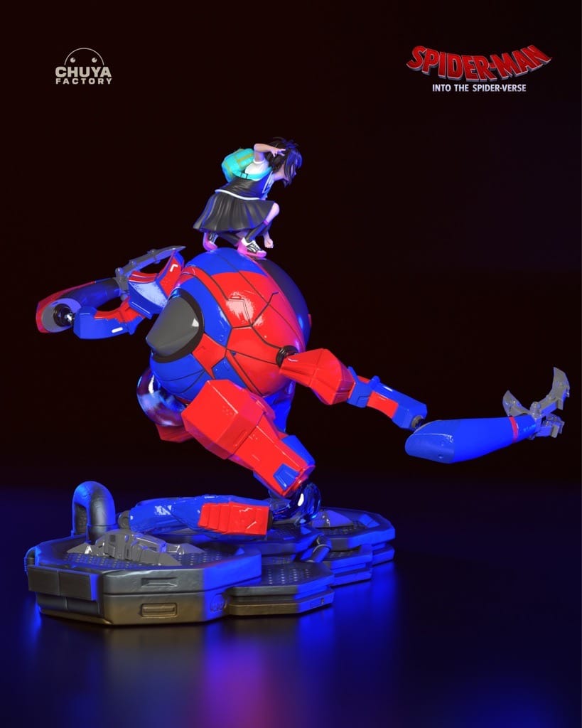 P站图纸印象馆 Chuya Factory 漫威 佩妮·帕克和蜘蛛机器人 Chuya Factory 漫威 佩妮·帕克和蜘蛛机器人