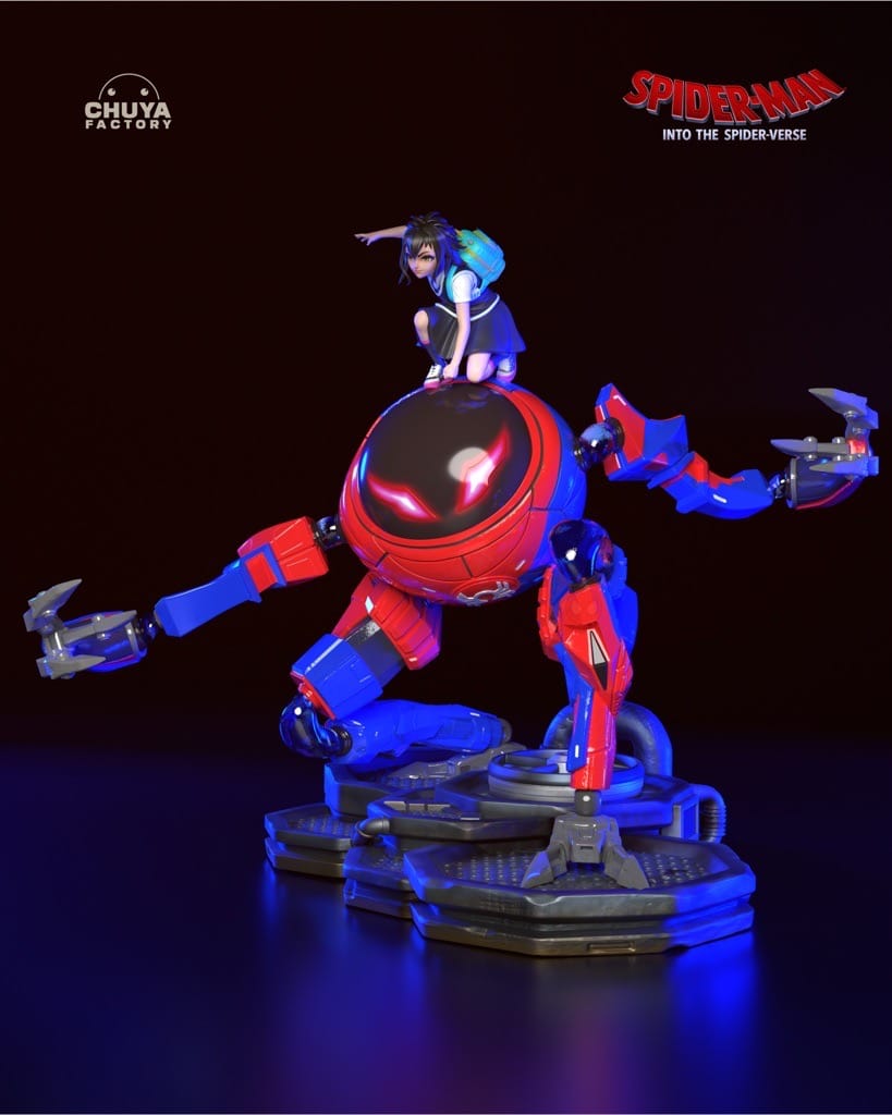 P站图纸印象馆 Chuya Factory 漫威 佩妮·帕克和蜘蛛机器人 Chuya Factory 漫威 佩妮·帕克和蜘蛛机器人