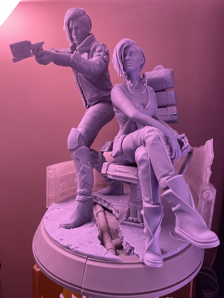 P站图纸印象馆 赛博朋克2077 朱迪·阿尔瓦雷兹 赛博朋克2077 朱迪·阿尔瓦雷兹