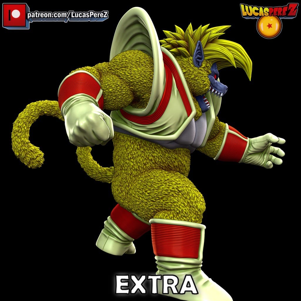 P站图纸印象馆 Lucas Perez 龙珠 贝比黄金大猿 Lucas Perez 龙珠 贝比黄金大猿