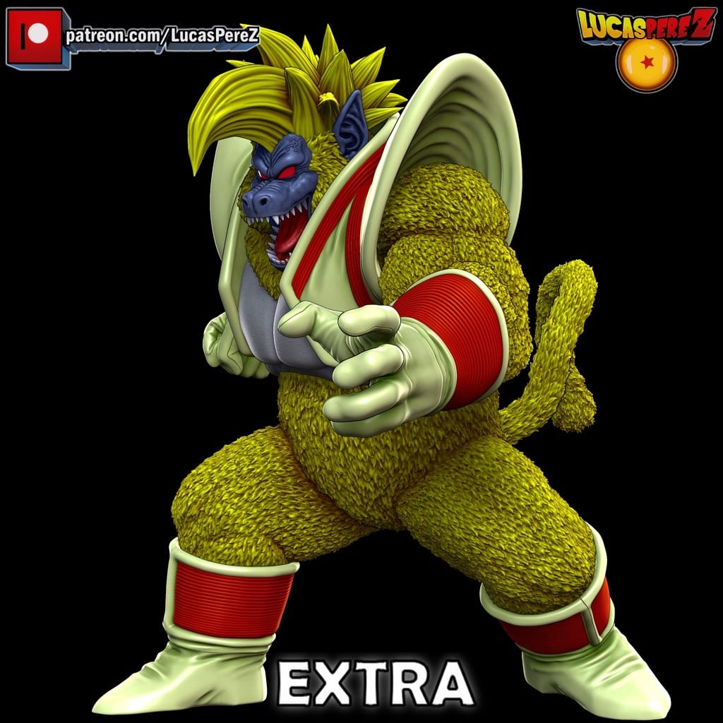 P站图纸印象馆 Lucas Perez 龙珠 贝比黄金大猿 Lucas Perez 龙珠 贝比黄金大猿