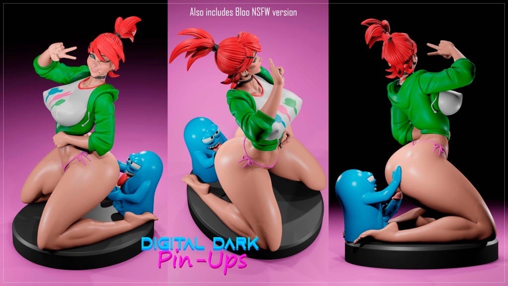 P站图纸印象馆 Digital Dark 火影忍者 千手纲手 Digital Dark 火影忍者 千手纲手