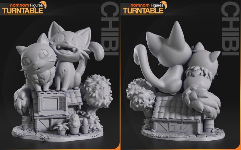 P站图纸印象馆 NomNom 魔女宅急便 吉吉和莉莉 NomNom 魔女宅急便 吉吉和莉莉