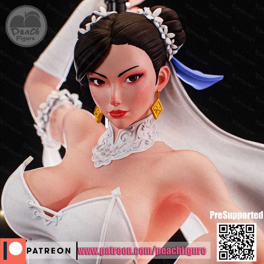 P站图纸印象馆 Peach Figure 街头霸王 春丽 Peach Figure 街头霸王 春丽