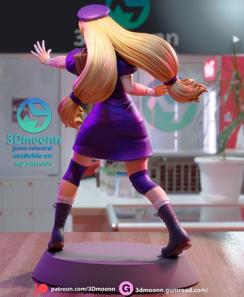 P站图纸印象馆 3Dmoonn 拳皇 四条雏子 3Dmoonn 拳皇 四条雏子