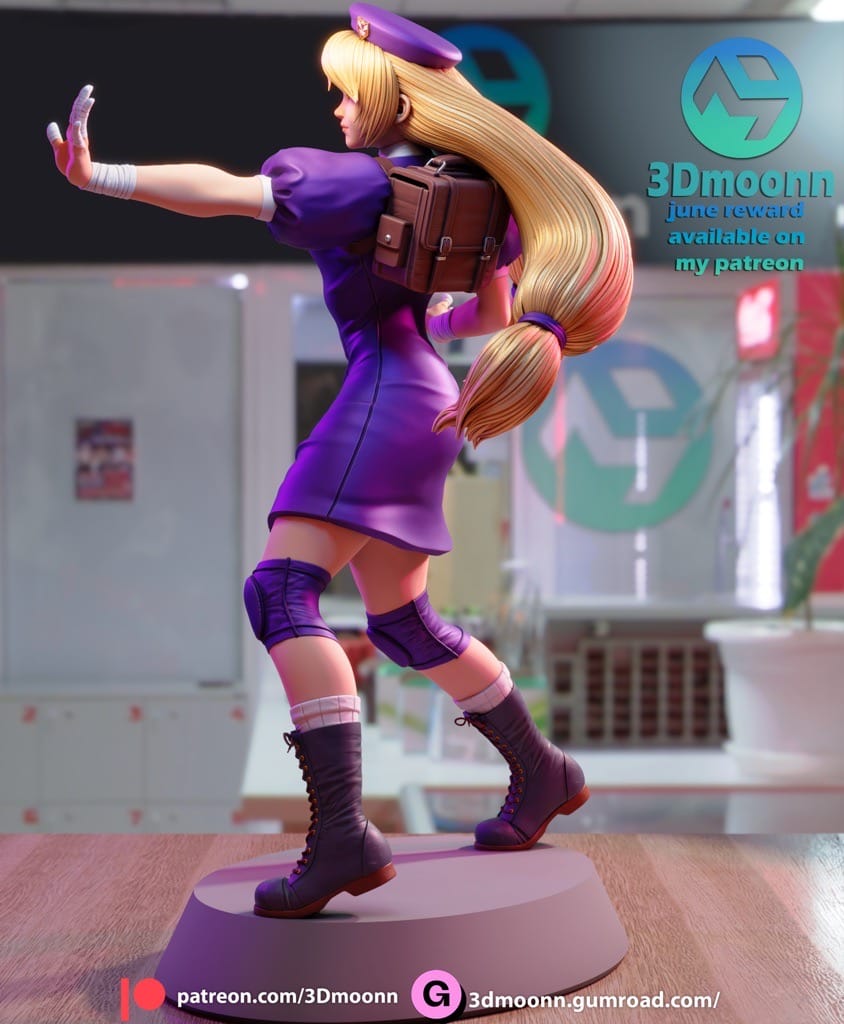 P站图纸印象馆 3Dmoonn 拳皇 四条雏子 3Dmoonn 拳皇 四条雏子