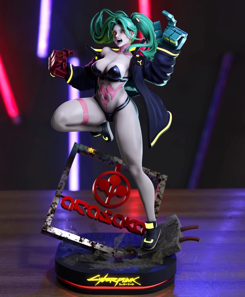 P站图纸印象馆 Momoji 赛博朋克 边缘行者 丽贝卡 Momoji 赛博朋克 边缘行者 丽贝卡