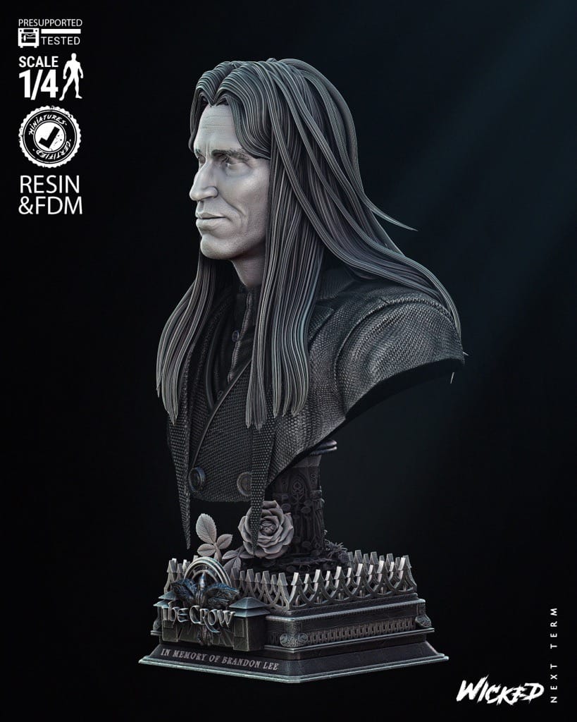 P站图纸印象馆 3DWicked 乌鸦 鸟人 3DWicked 乌鸦 鸟人