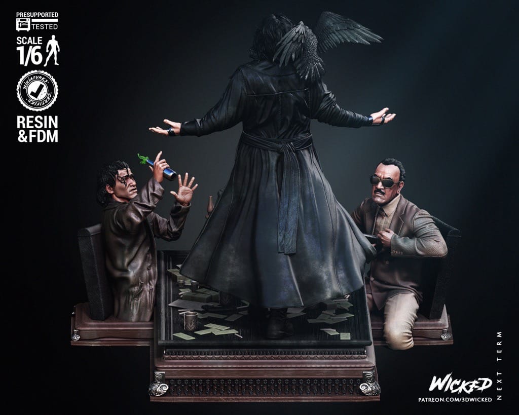 P站图纸印象馆 3DWicked 乌鸦 3DWicked 乌鸦