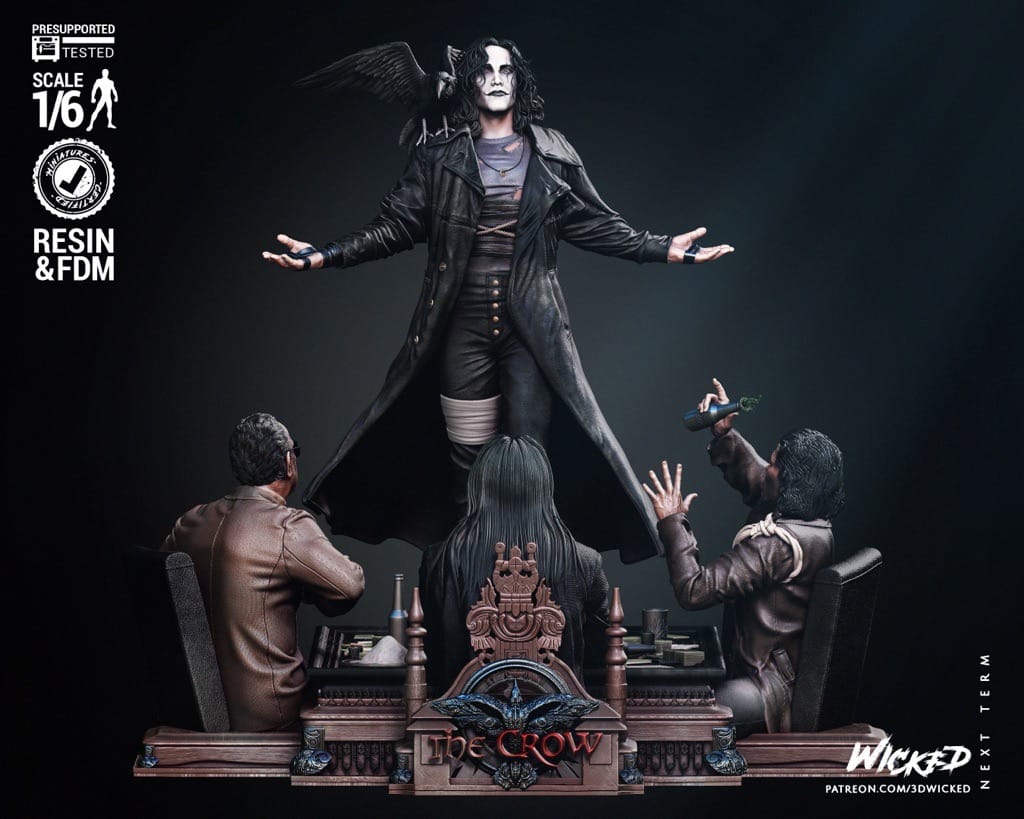 P站图纸印象馆 3DWicked 乌鸦 3DWicked 乌鸦