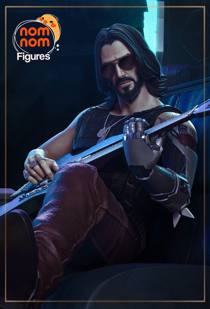 P站图纸印象馆 NomNom 赛博朋克 强尼·银手 NomNom 赛博朋克 强尼·银手