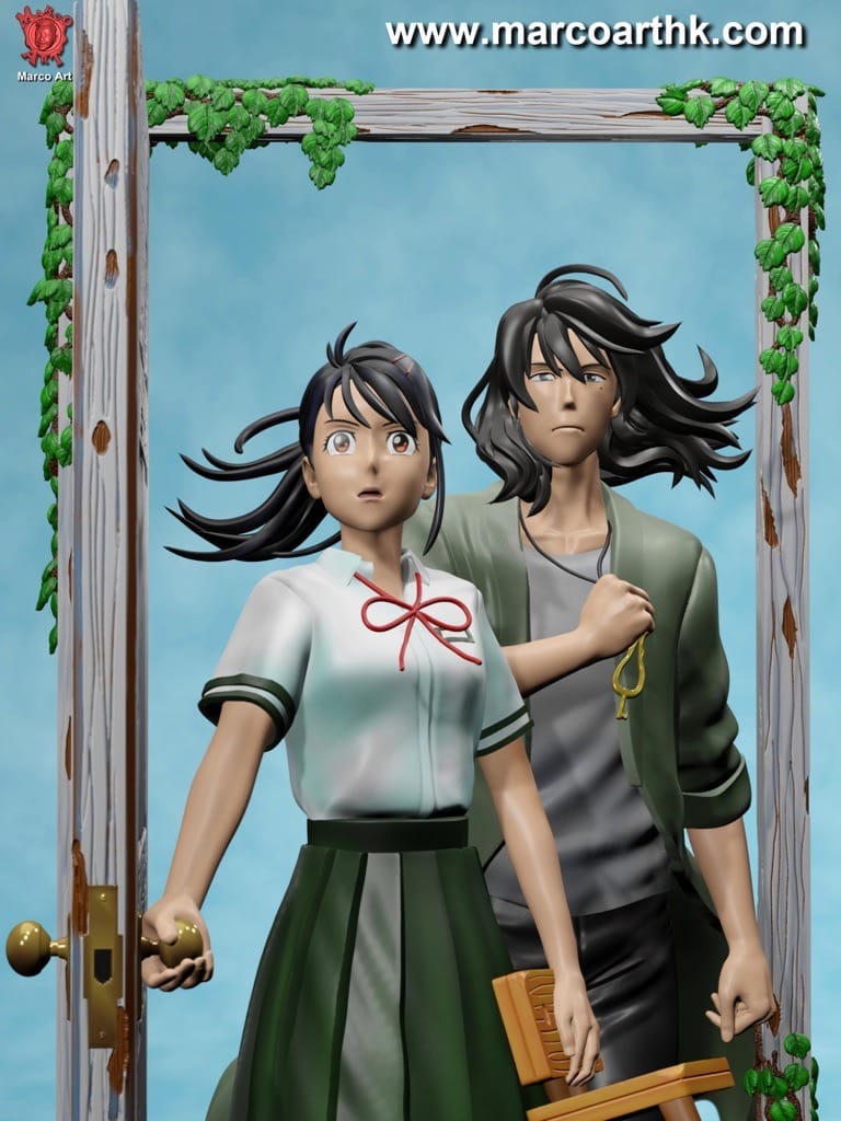 P站图纸印象馆 Marco Art 铃芽之旅 Marco Art 铃芽之旅