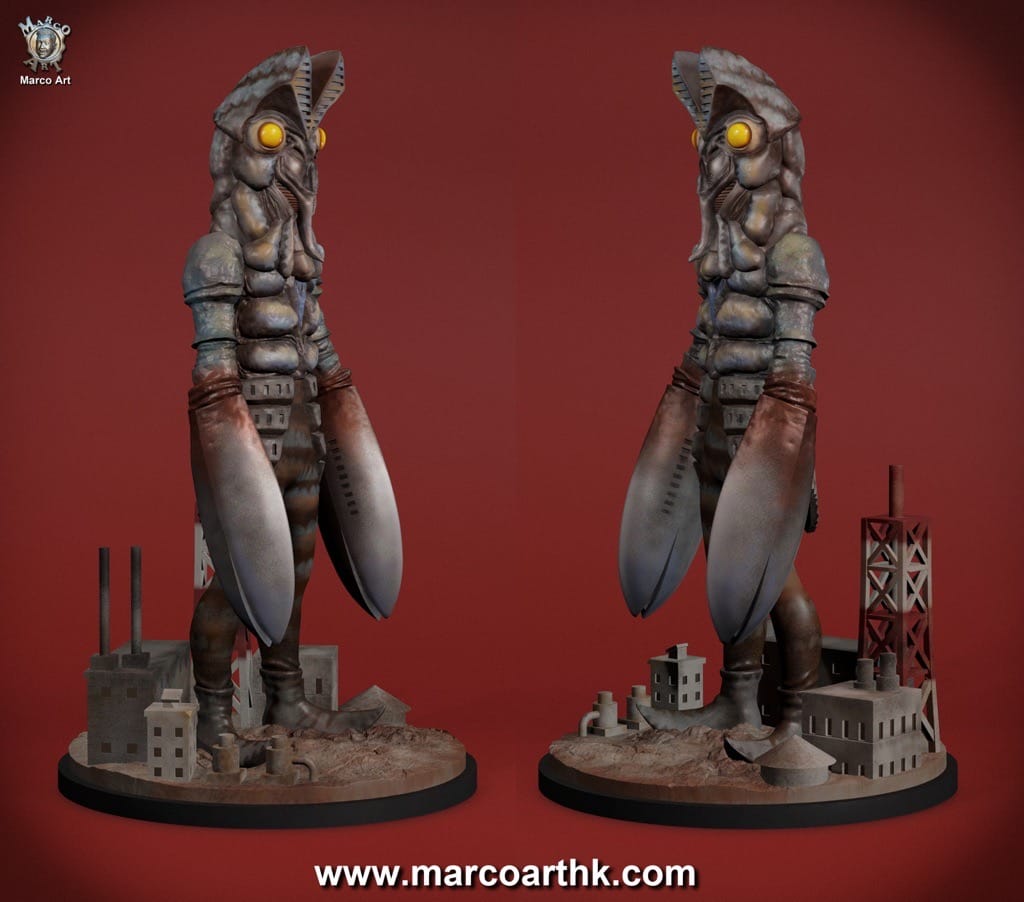 P站图纸印象馆 Marco Art 宇宙忍者巴尔坦星人 Marco Art 宇宙忍者巴尔坦星人