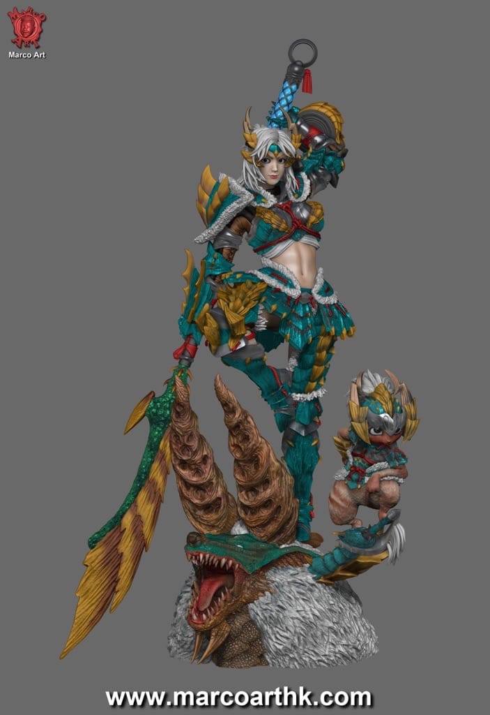 P站图纸印象馆 Marco Art 怪物猎人 Marco Art 怪物猎人